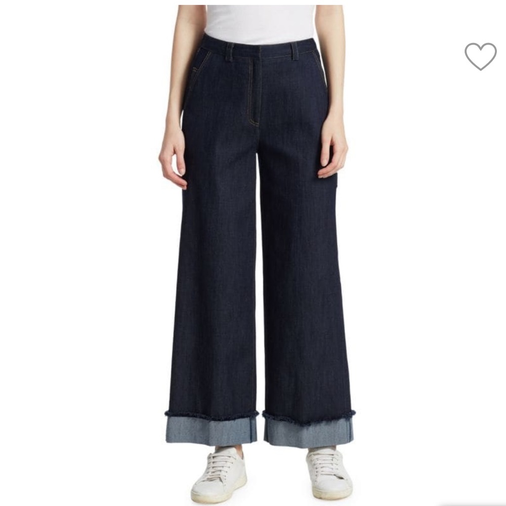 Cinq a Sept Tous Les Jours Cuffed Jeans size 0